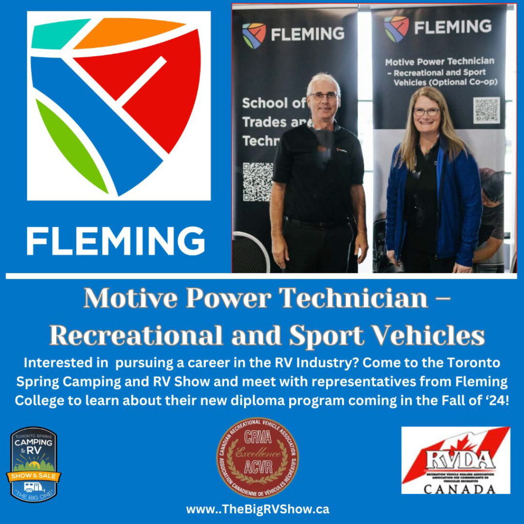 Fleming College course for Motive Power Technicians in the recreational and sport vehicle industries.