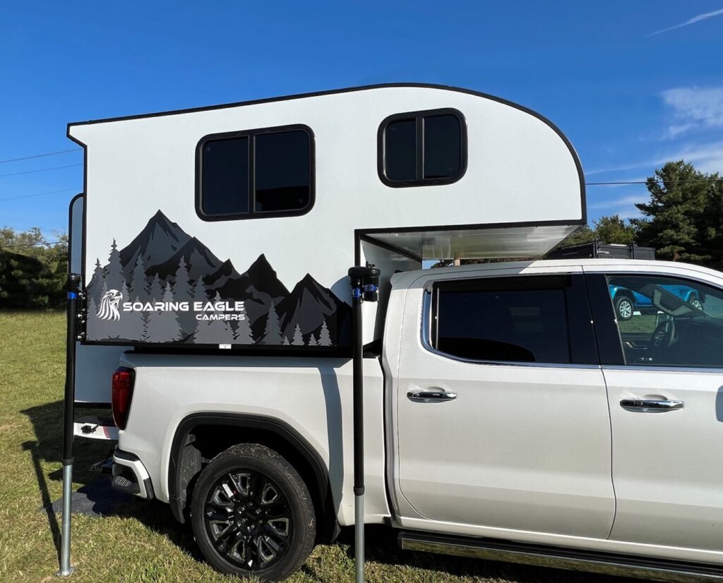Soaring Eagle truck camper - exterior
