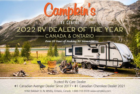 Campkins RV ad