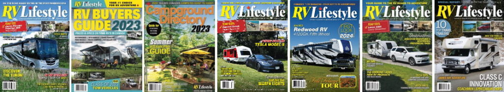 RV Lifestyle Magazine cover montage 2023