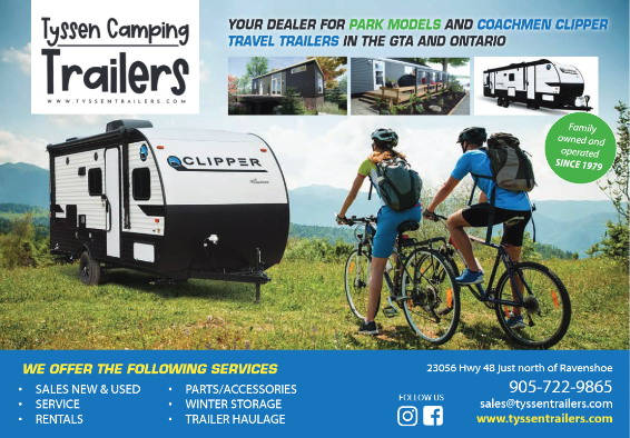 Tyssen Camping Trailers ad