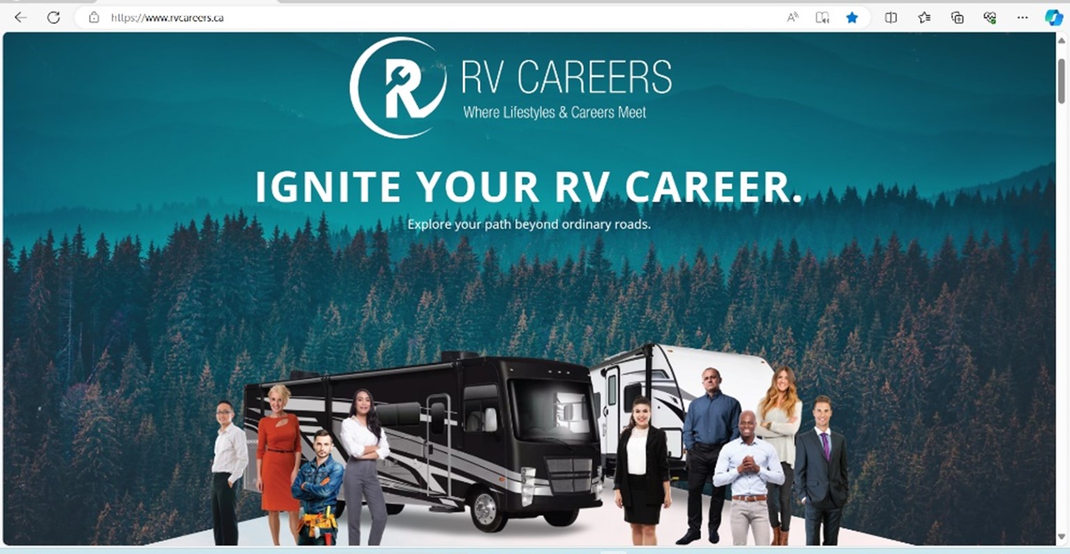 RV Careers Website