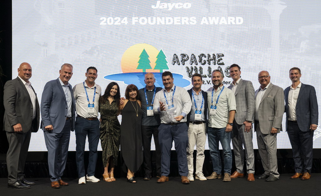 Apache Village RV wins Jayco Founder's Award 2024