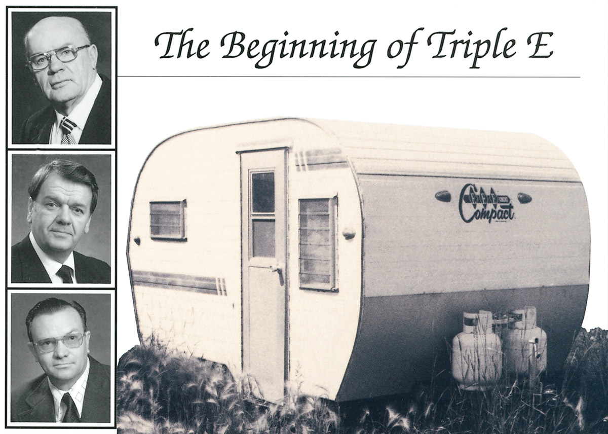 The founders of the Triple E RV company -