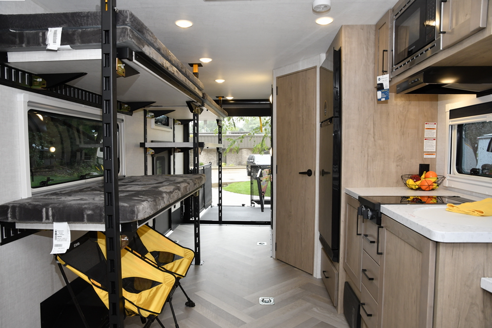 Ember RV 240TKR interior - rear view