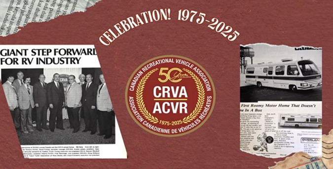 CRVA - Canadian Recreation Vehicle Association celebrates 50th Anniversary