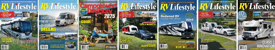 RV Lifestyle Magazine covers 2025.
