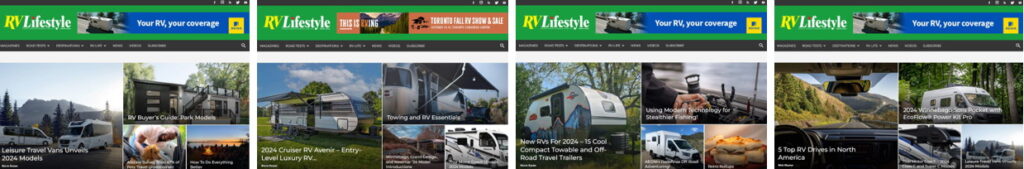 RV Lifestyle Magazine website www.rvlifemag.com
