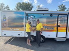 We visited Christie’s Campers in Sault Ste. Marie, Recreation World in Thunder Bay, Classic RV in Winnipeg, and took part in a Open House at Transcona Trailer Sales.