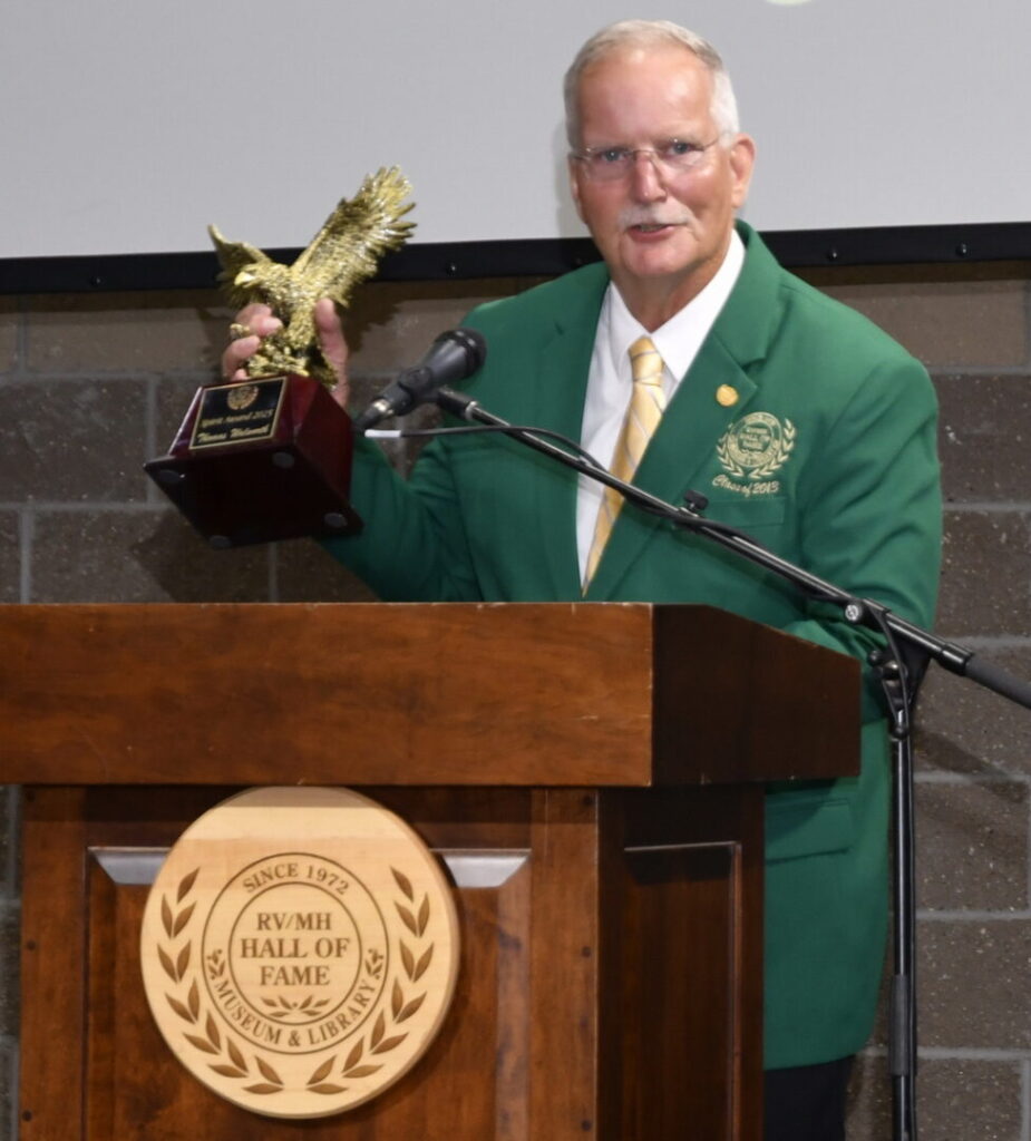 The 2025 Darryl Searer Spirit Award to Tom Walworth, Founding President of Statistical Surveys.