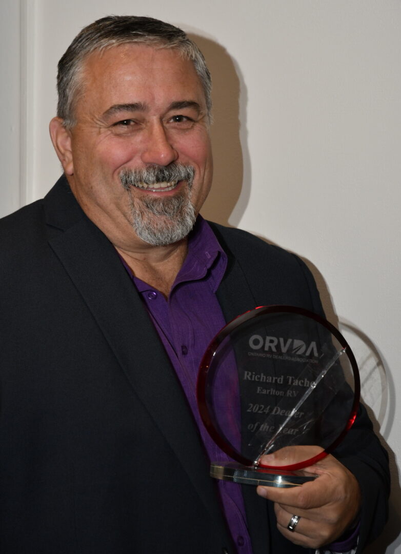 Richard Taché, from Earlton RV, Earlton, ON., has been nominated for the 2025 Canadian RV Dealer of the Year Award.