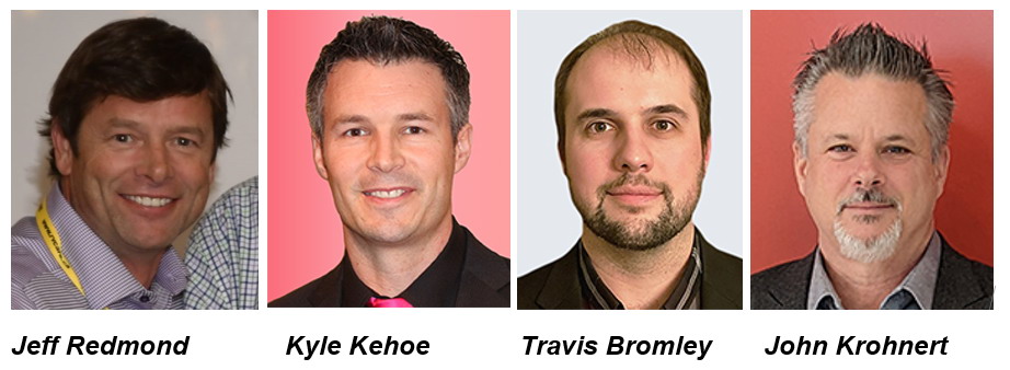 RVDA of Canada Board members - Jeff Redmond, Kyle Kehoe, Travis Bromley, John Krohnert.