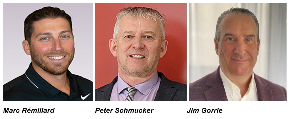 RVDA of Canada Board - Marc Remillard, Peter Schmucker, Jim Gorrie.