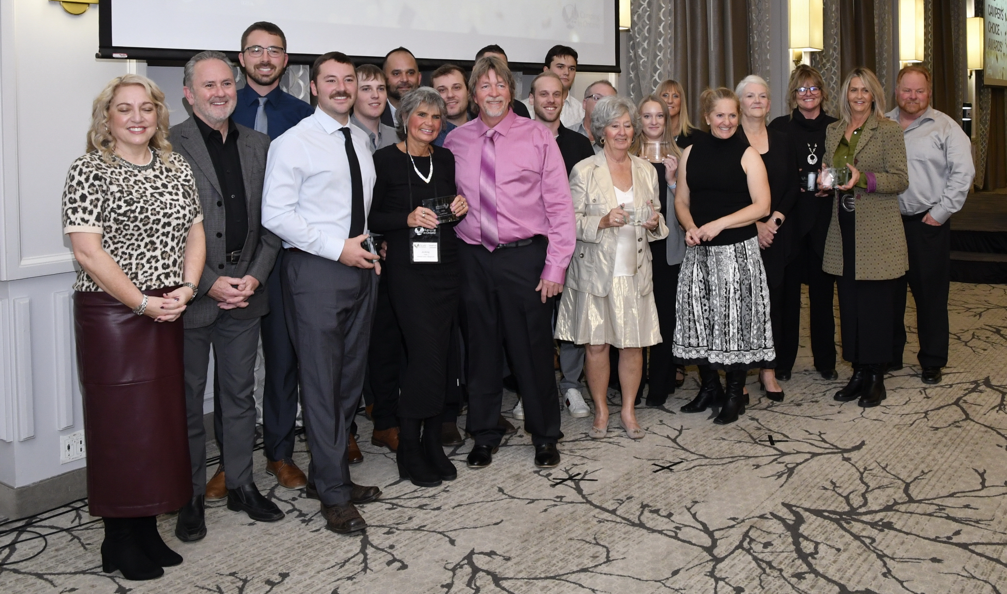 Winners of the 2025 Camping in Ontario Camper's Choice Awards.