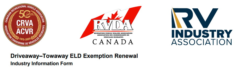 Driveaway–Towaway ELD Exemption RenewalIndustry Information Form