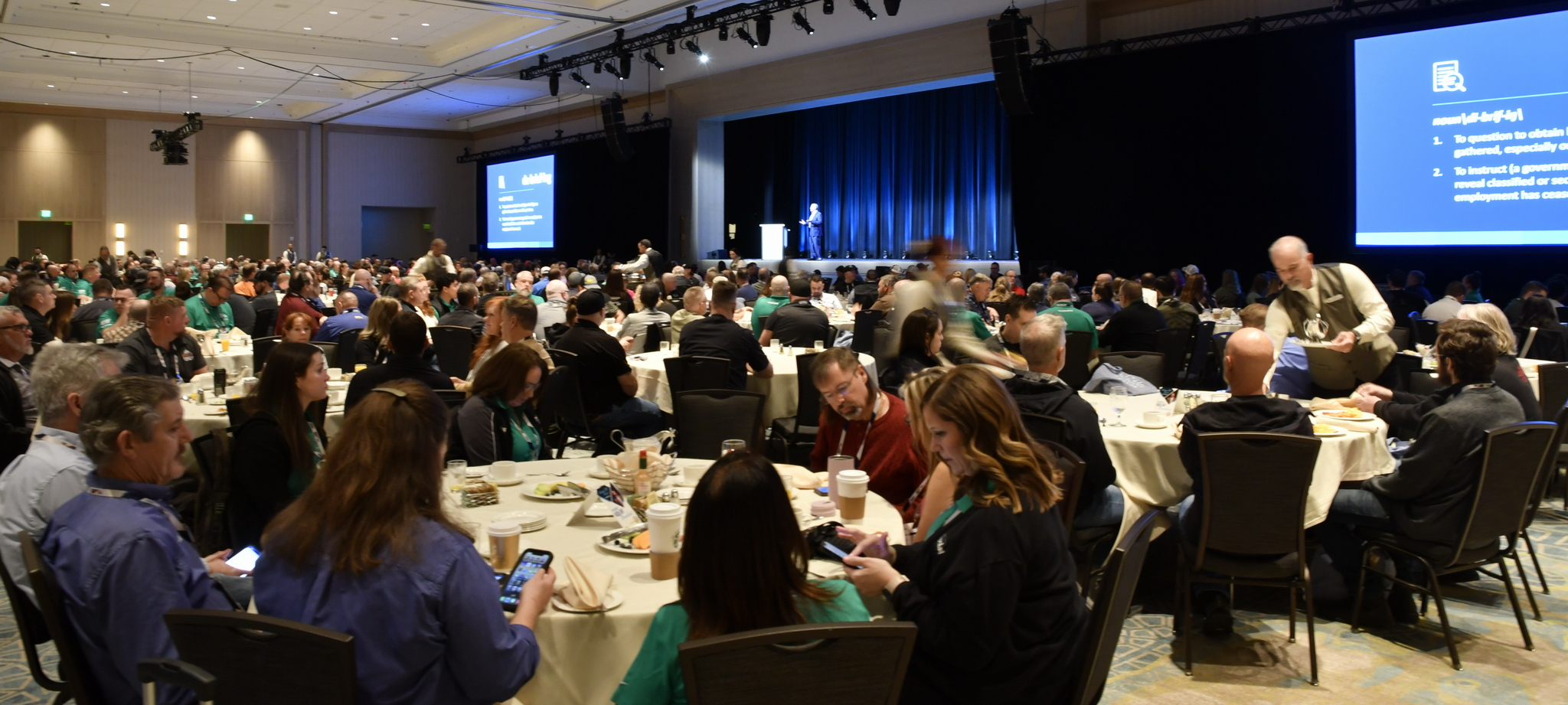 The NTP-Stag SeaWide Expo Pro kickoff breakfast for RV and Marine University on Monday, January 20, 2026