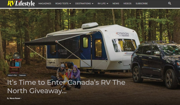 CRVA RV The North Giveaway