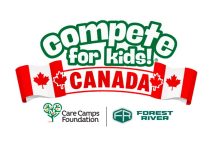 Forest River and Care Camps Foundation Launch Compete for Kids Canada Forest River and Care Camps Canada Compete for Kids fundraiser - September 2026