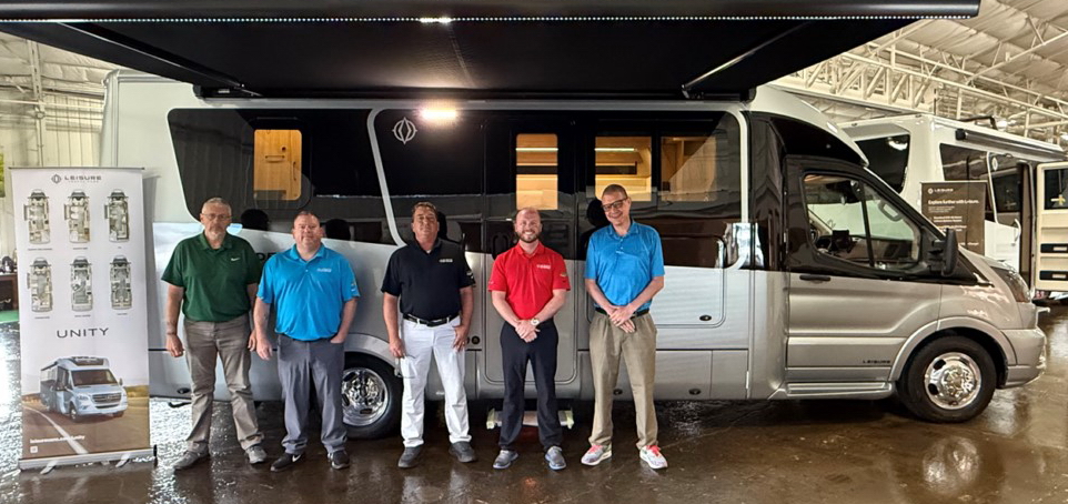 Craig Smith RV Center – Galion, Ohio was honoured as one of Leisure Travel Vans Triple Diamond dealers for 2026.