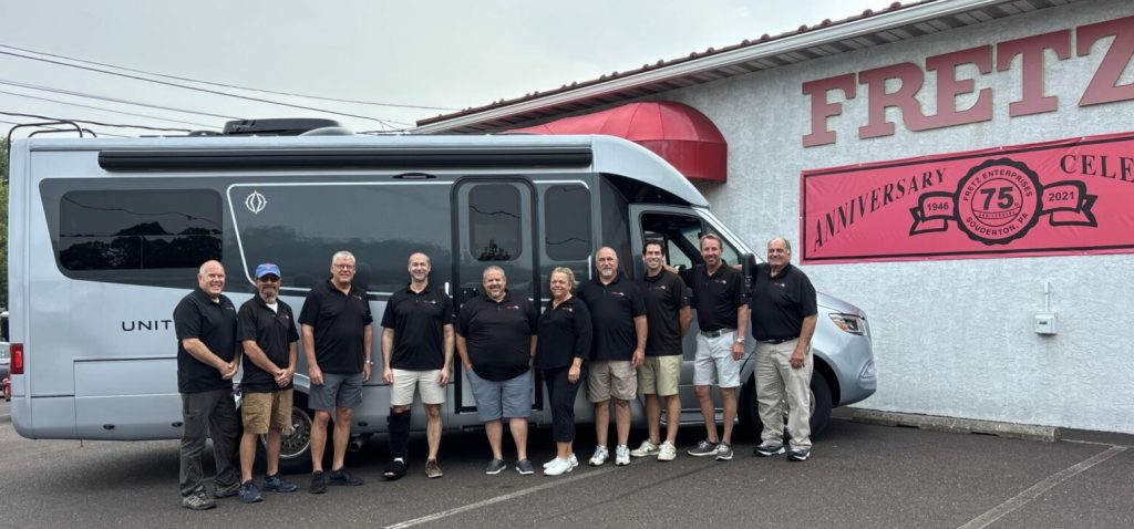 Fretz RV – Souderton, Pennsylvania, was honoured as one of the Leisure Travel Vans Triple Diamond Dealers for 2026.