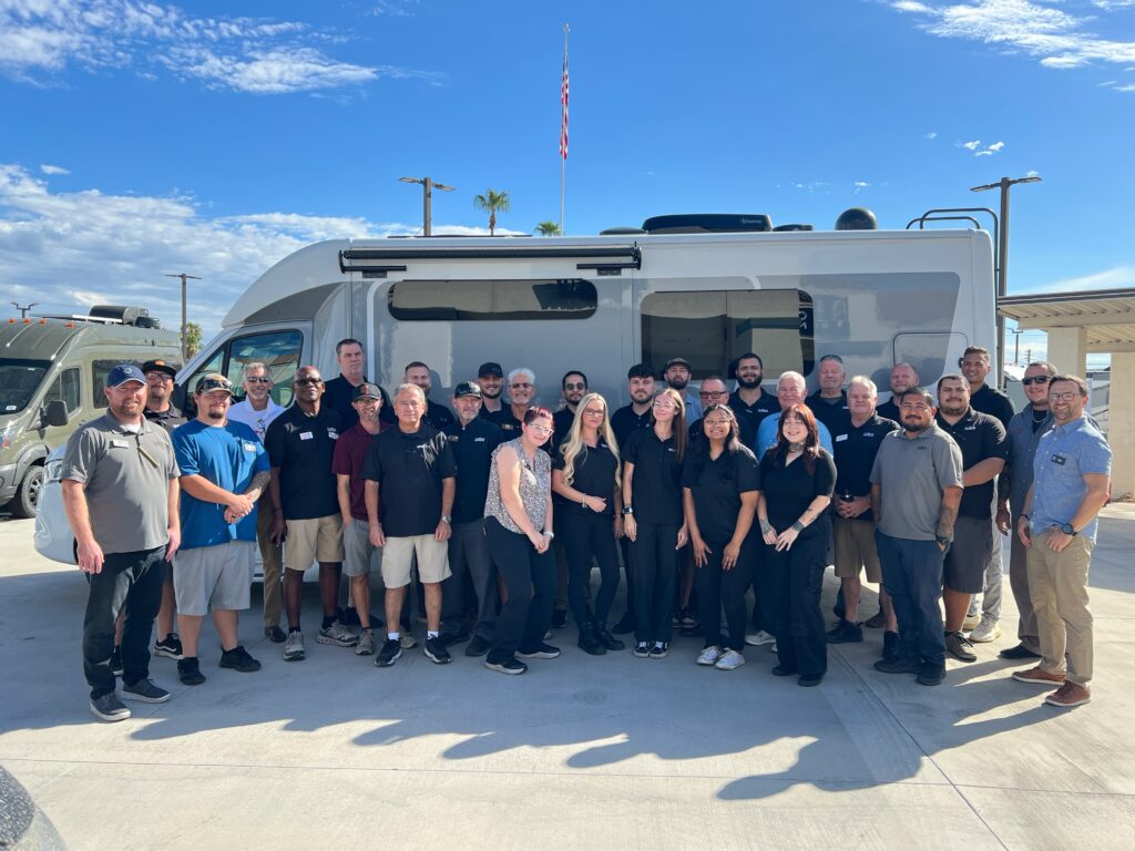 La Mesa RV of Phoenix, Arizona, was honoured as one of Leisure Travel Vans Triple Diamond dealers for 2026.