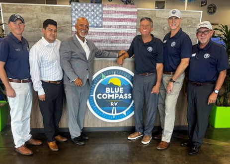 Blue Compass RV San Marcos – San Marcos, California, was honoured as one of Leisure Travel Vans Triple Diamond dealers for 2026.