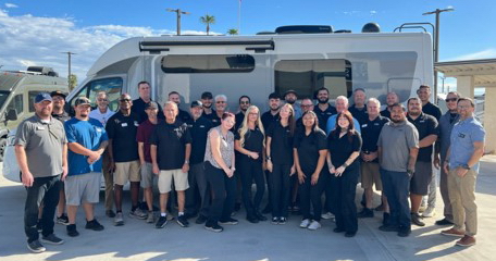 La Mesa RV of Phoenix, Arizona, was honoured as one of Leisure Travel Vans Triple Diamond dealers for 2026.