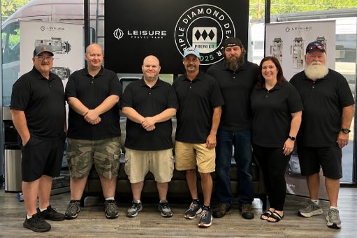 Van City RV of St. Louis – St. Louis, Missouri was honoured as one of Leisure Travel Vans Triple Diamond dealers for 2026.