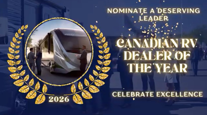 RVDA of Canada - RV Dealer of the Year Award video link