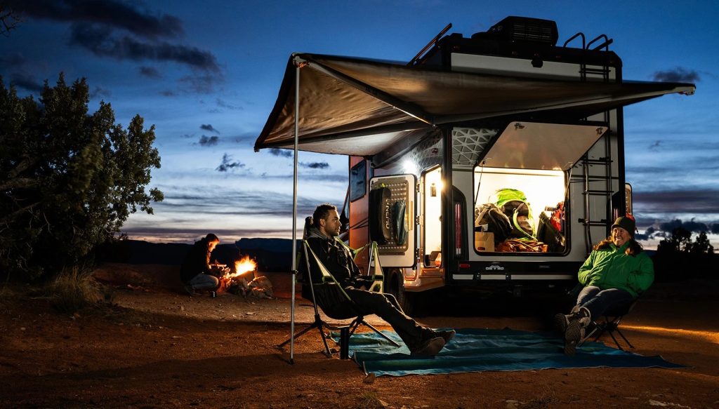 The 2027 Winnebago Innovation travel trailer is one of the models to be displayed at the Open House, Elcona Golf Club, Bristol, IN, September 18 - 20, 2026.
