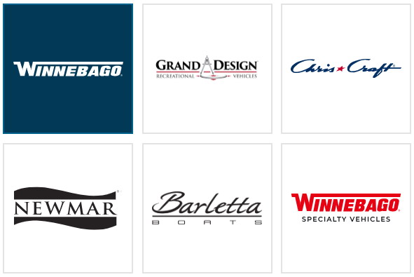 Winnebago Industries Brand logos