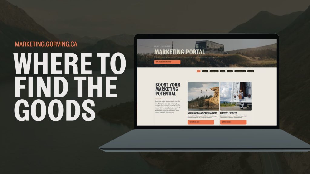 Go RVing Canada - boost your marketing potential.