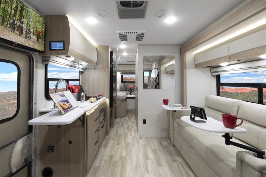 2027 Thor Motor Coach Vegas 24-1 F28 Class A motorhome with Crushed Silk Urban Clay interior