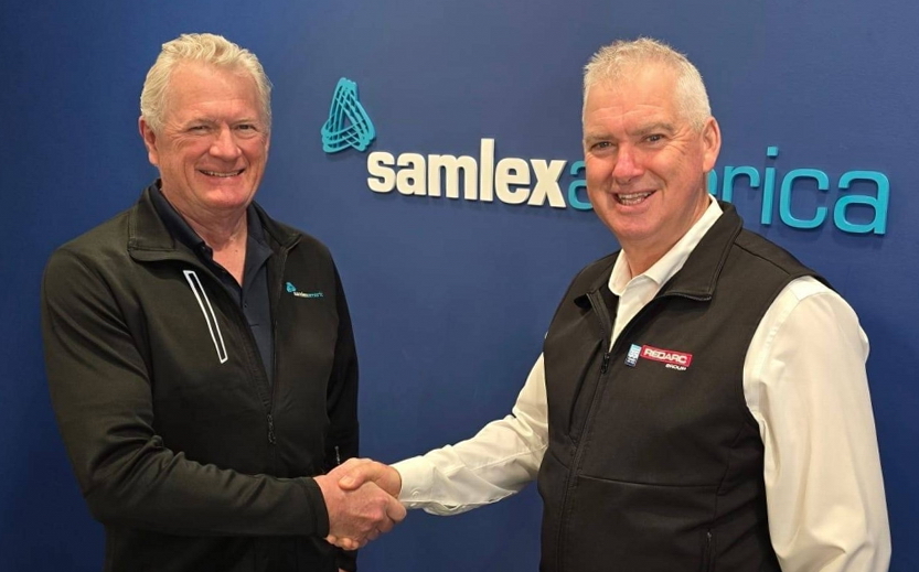 Earl Berg, Founder & CEO of Samlex America, (left), and Anthony Kittel, CEO of REDARC (right) - REDARC has acquired Samlex America, another step in REDARC's international expansion, building on more than 45 years of expertise in advanced electronics.