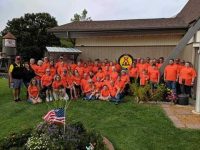 Seasonal Camper volunteers from Lena KOA in Illinois