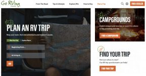 Go RVing Plan a trip