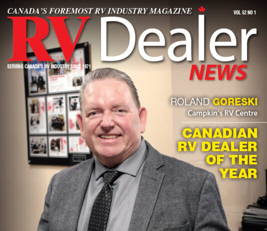RV Dealer News 52-1 Cover