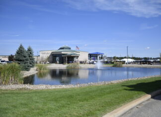 The RV/MH Hall of Fame in Elkhart Indiana, site of the annual RV Supplier's Show in September.