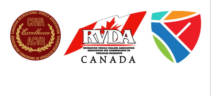 CRVA, RVDA of Canada, and Fleming College promoting RV industry careers.