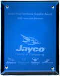 Supplier honorable mention plaque cropped