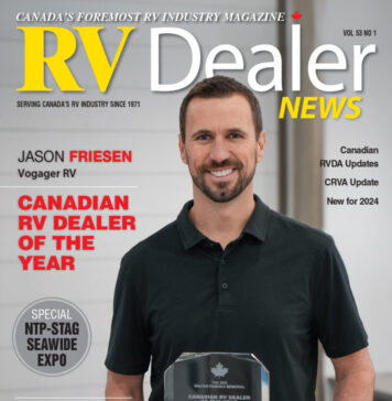 Jason Friesen Canadian RV Dealer Of The Year