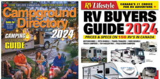 RV Lifestyle Magazine Canadian Campground Directory and RV Buyer's Guide issues