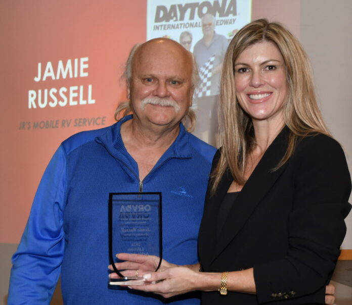 ORVDA Associate of the Year Jamie Russell