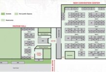 RV Hall of Fame Supplier Show map