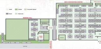 RV Hall of Fame Supplier Show map