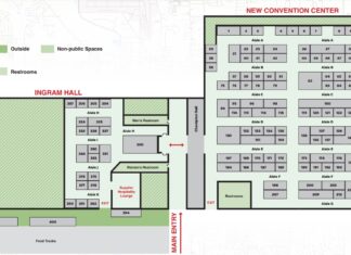 RV Hall of Fame Supplier Show map