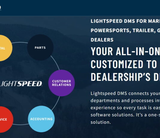 Lightspeed software for RV dealers