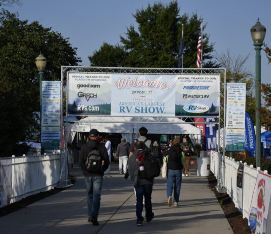 The 2025 Hershey RV Show is on from September 10 - 14, 2025 at the Giant Center, Hershey PA. See the exhibitor list, show map, and buy tickets at https://www.largestrvshow.com/