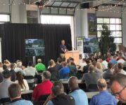 The THOR breakfast drew dealers from across North America – photo courtesy Shane Devenish, President, CRVA