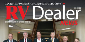 RV Dealer News Magazine cover